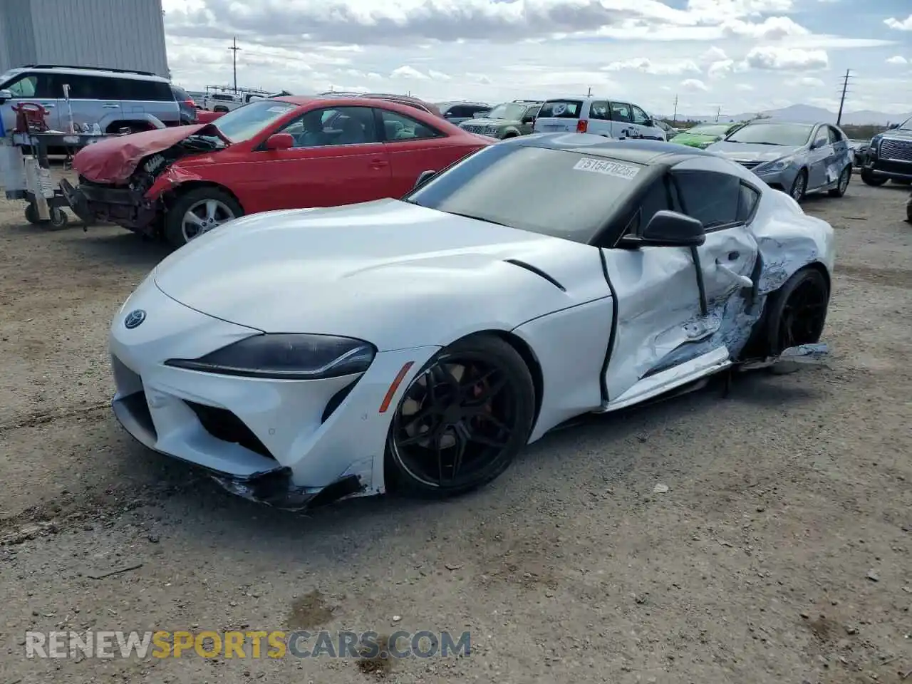 1 Фотография поврежденного автомобиля WZ1DB4C07LW026113 TOYOTA SUPRA 2020