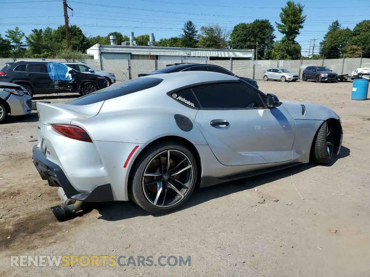 3 Фотография поврежденного автомобиля WZ1DB4C08LW031739 TOYOTA SUPRA 2020