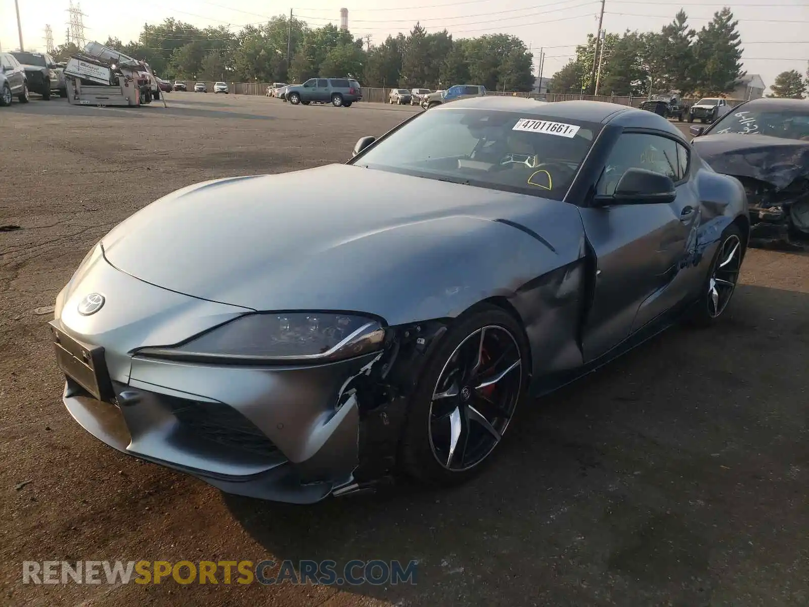 2 Photograph of a damaged car WZ1DB4C08LW033541 TOYOTA SUPRA 2020