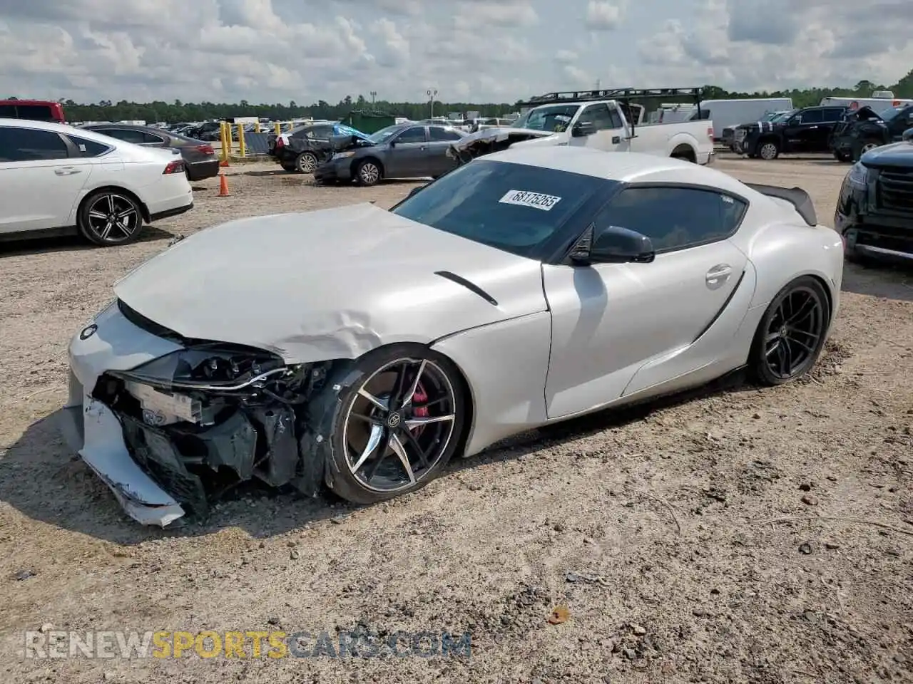 1 Photograph of a damaged car WZ1DB0C00MW035391 TOYOTA SUPRA 2021