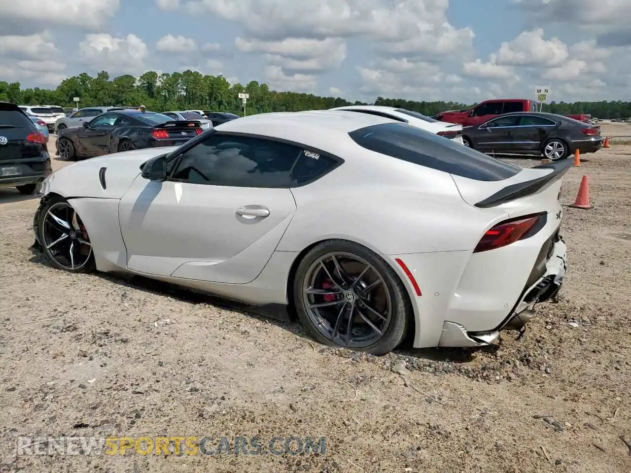 2 Photograph of a damaged car WZ1DB0C00MW035391 TOYOTA SUPRA 2021