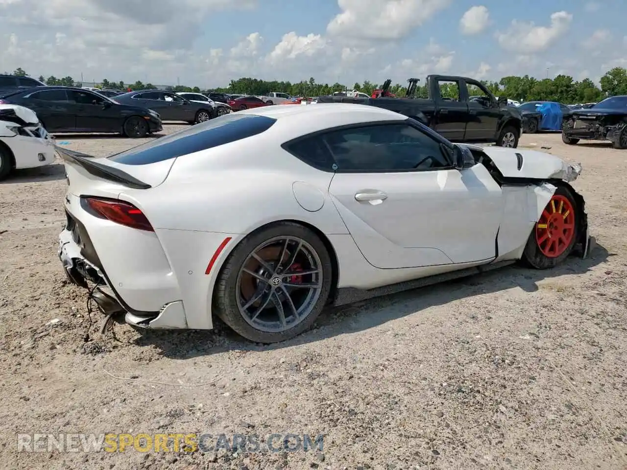 3 Photograph of a damaged car WZ1DB0C00MW035391 TOYOTA SUPRA 2021