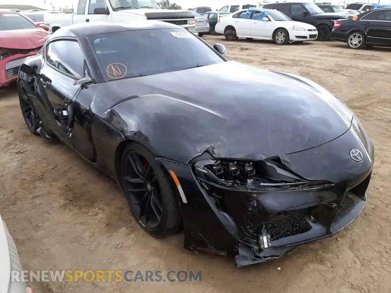 1 fotografías del automóvil dañado WZ1DB0C01MW037022 TOYOTA SUPRA 2021