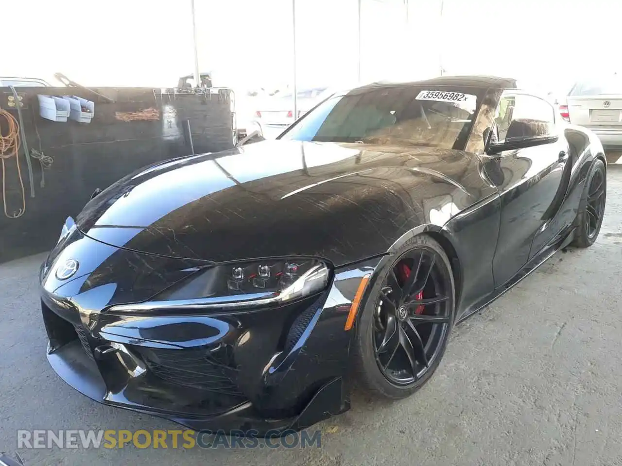 2 fotografías del automóvil dañado WZ1DB0C01MW037022 TOYOTA SUPRA 2021