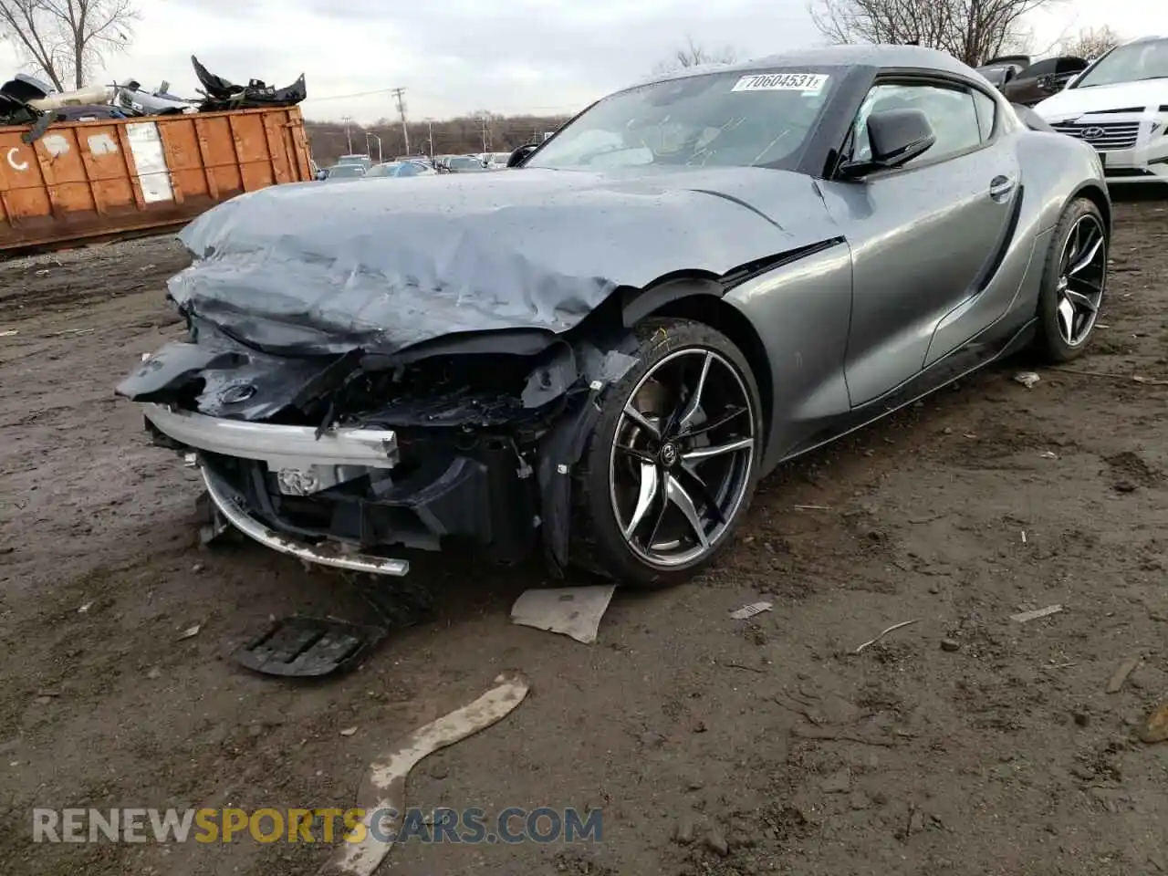 2 Photograph of a damaged car WZ1DB0C01MW043595 TOYOTA SUPRA 2021