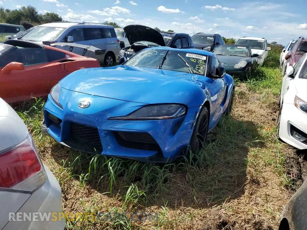 2 Photograph of a damaged car WZ1DB0C02MW036641 TOYOTA SUPRA 2021