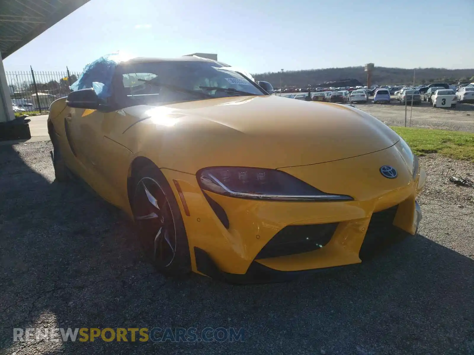 1 Фотография поврежденного автомобиля WZ1DB0C02MW040432 TOYOTA SUPRA 2021