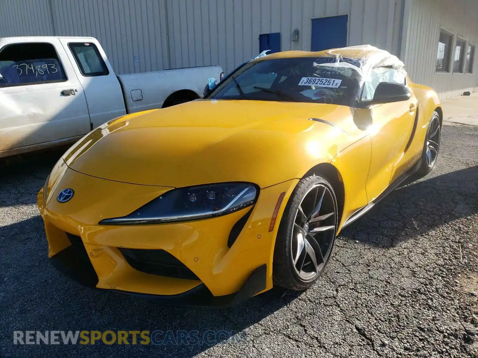2 Фотография поврежденного автомобиля WZ1DB0C02MW040432 TOYOTA SUPRA 2021
