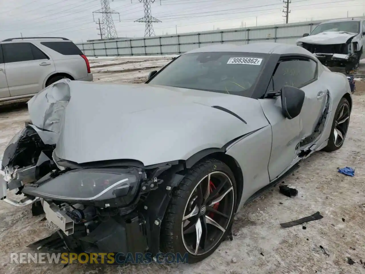 2 Photograph of a damaged car WZ1DB0C02MW040785 TOYOTA SUPRA 2021