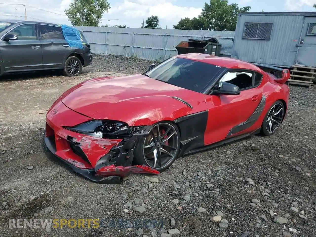 1 Photograph of a damaged car WZ1DB0C03MW038964 TOYOTA SUPRA 2021