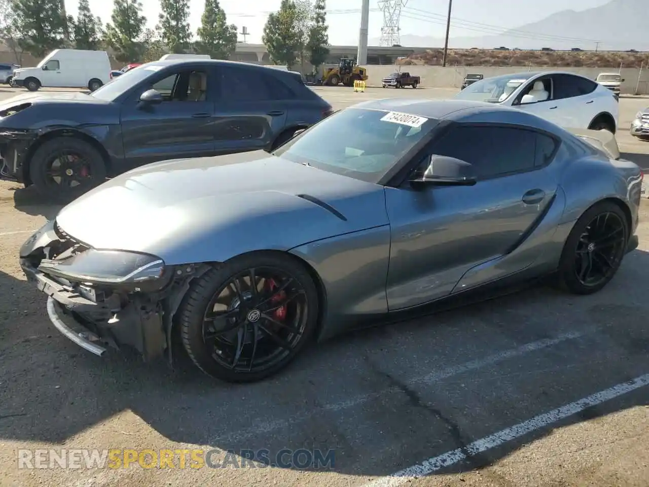1 Photograph of a damaged car WZ1DB0C04MW034647 TOYOTA SUPRA 2021