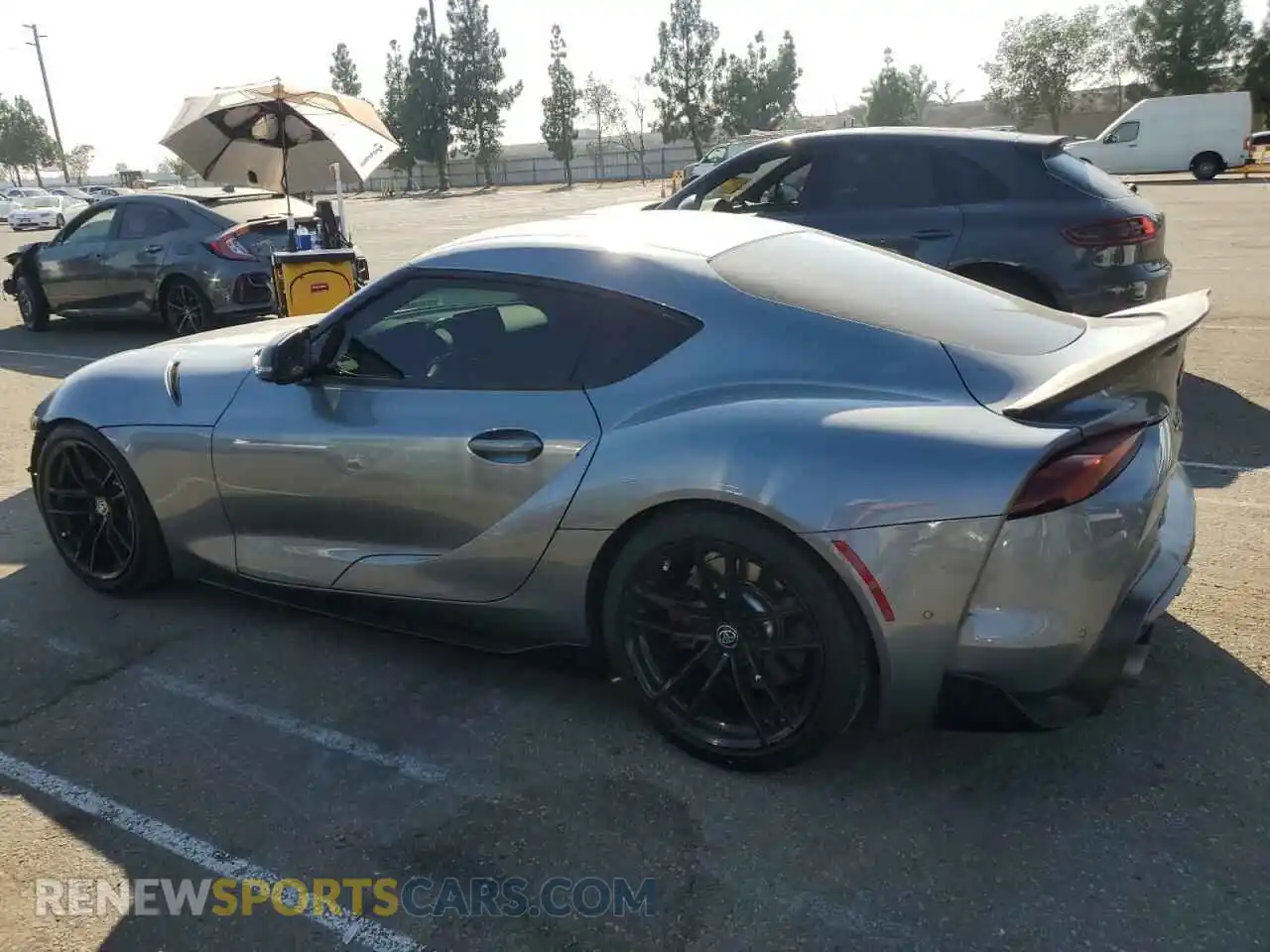 2 Photograph of a damaged car WZ1DB0C04MW034647 TOYOTA SUPRA 2021