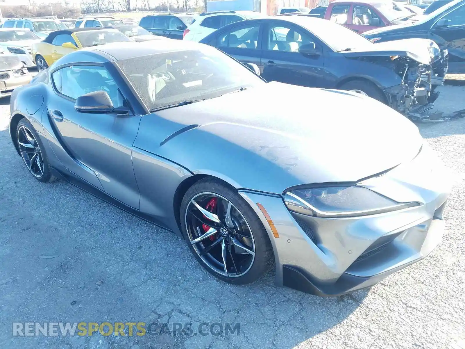 1 Photograph of a damaged car WZ1DB0C04MW036334 TOYOTA SUPRA 2021