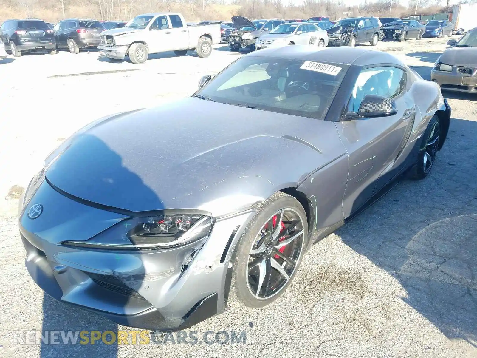 2 Photograph of a damaged car WZ1DB0C04MW036334 TOYOTA SUPRA 2021