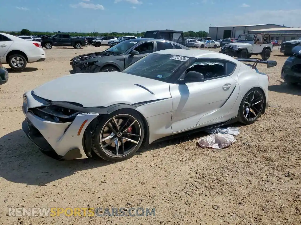 1 Photograph of a damaged car WZ1DB0C05MW034477 TOYOTA SUPRA 2021