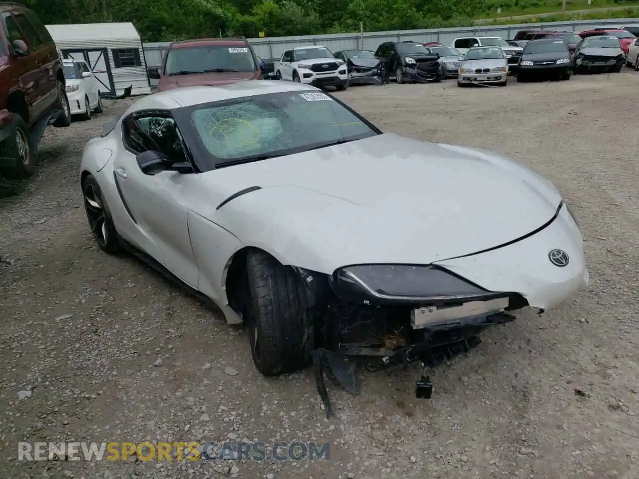 1 Photograph of a damaged car WZ1DB0C05MW038710 TOYOTA SUPRA 2021