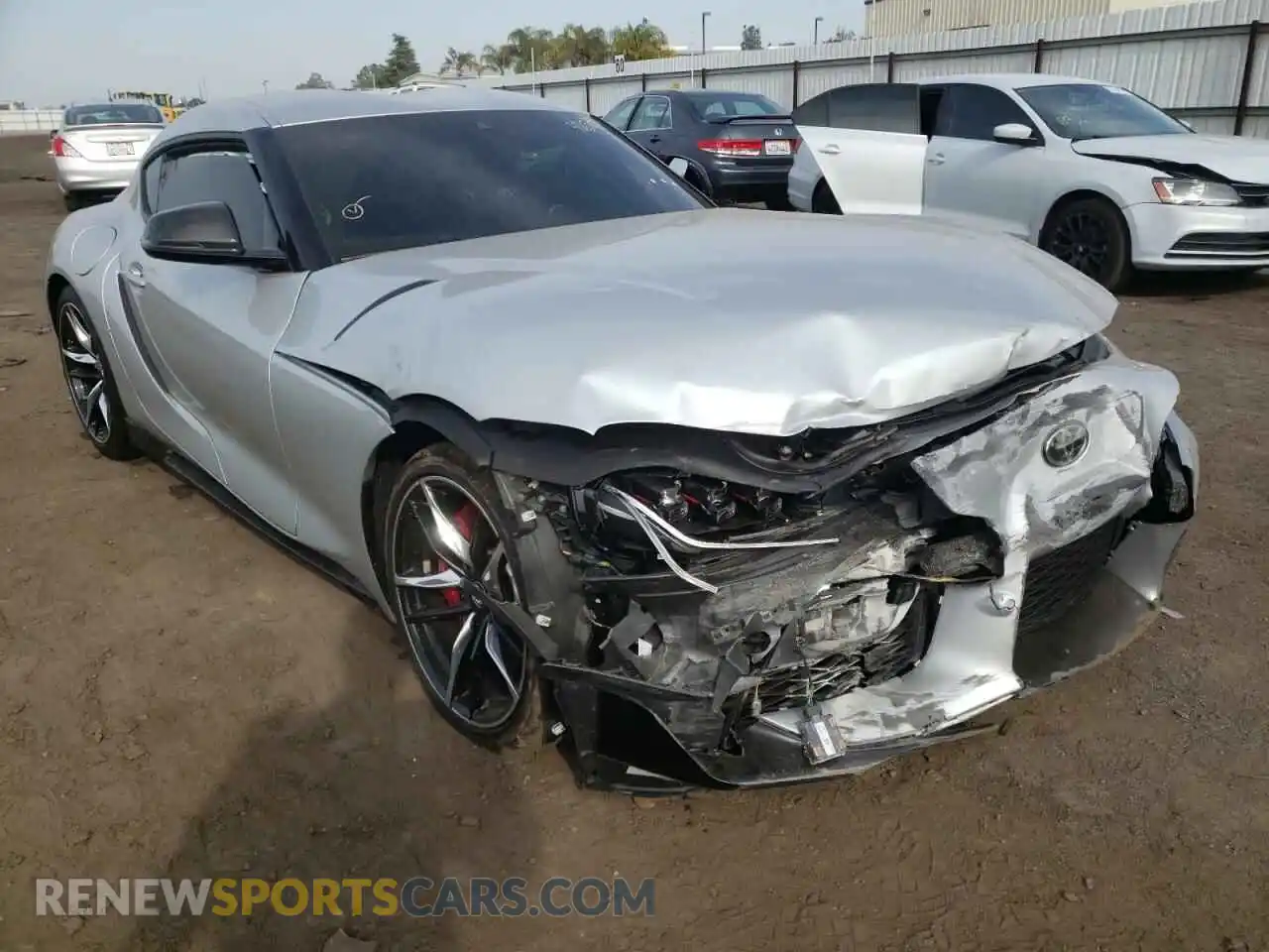 1 Photograph of a damaged car WZ1DB0C05MW041302 TOYOTA SUPRA 2021