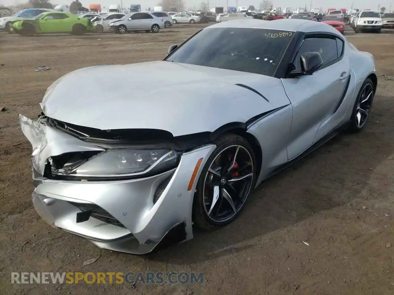2 Photograph of a damaged car WZ1DB0C05MW041302 TOYOTA SUPRA 2021
