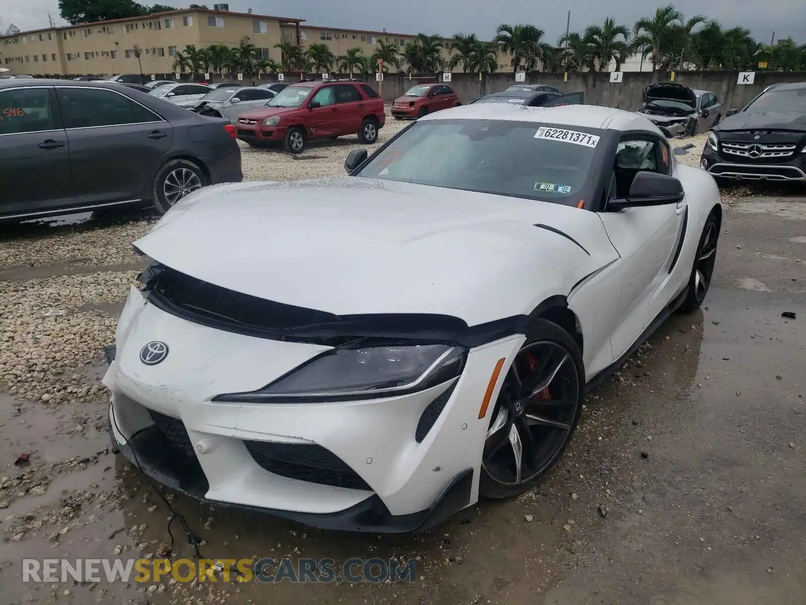 2 Photograph of a damaged car WZ1DB0C05MW043227 TOYOTA SUPRA 2021