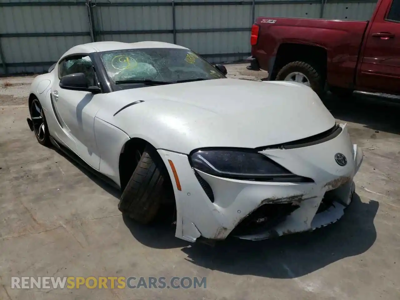 1 Photograph of a damaged car WZ1DB0C05MW043678 TOYOTA SUPRA 2021