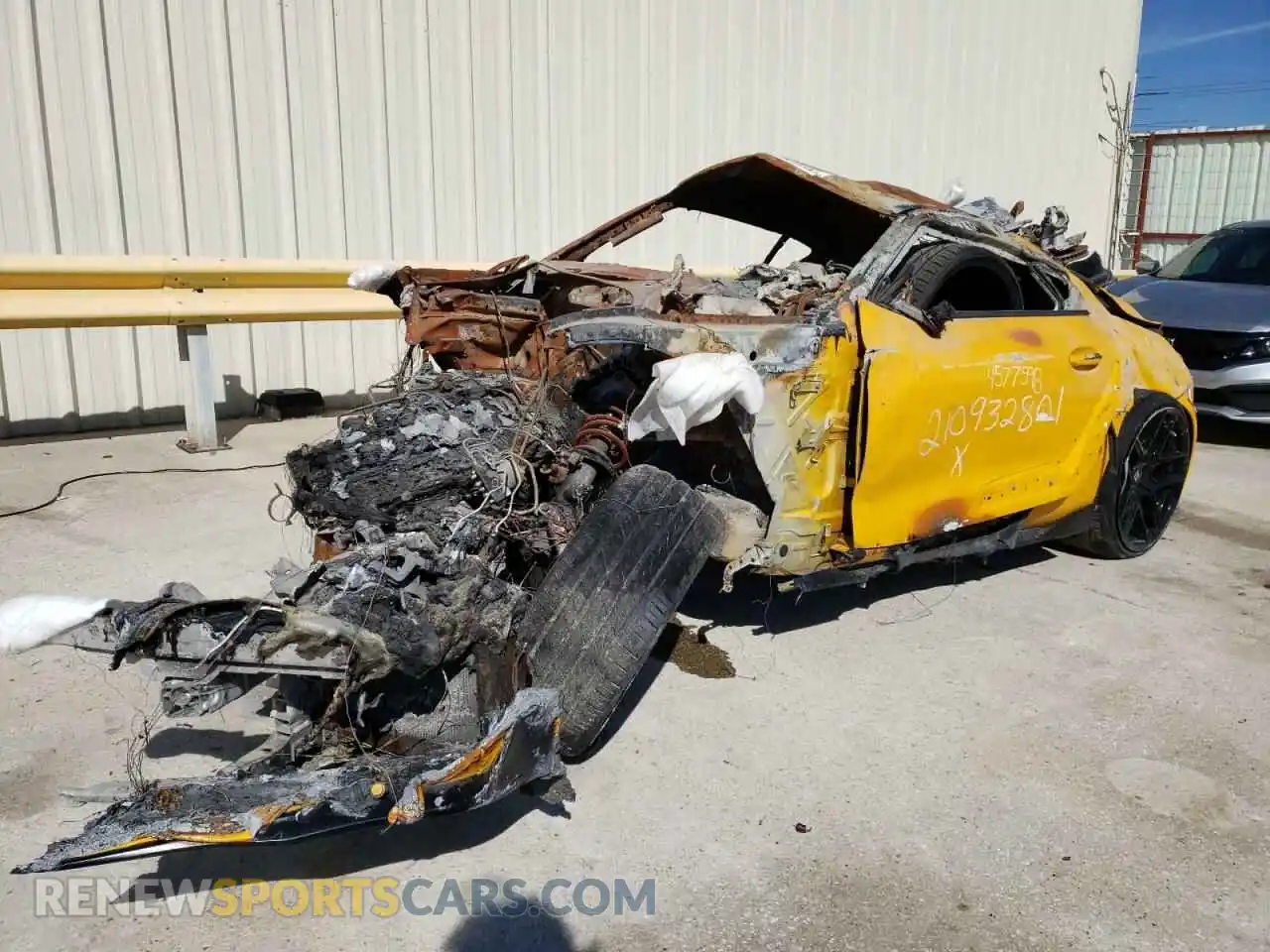 1 Photograph of a damaged car WZ1DB0C06MW038568 TOYOTA SUPRA 2021