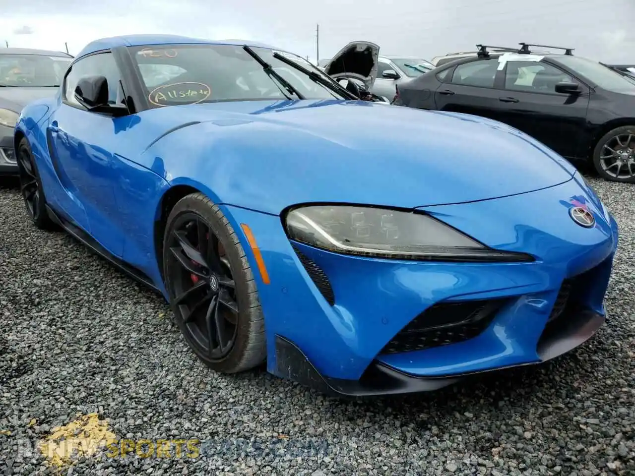 1 Photograph of a damaged car WZ1DB0C08MW037373 TOYOTA SUPRA 2021