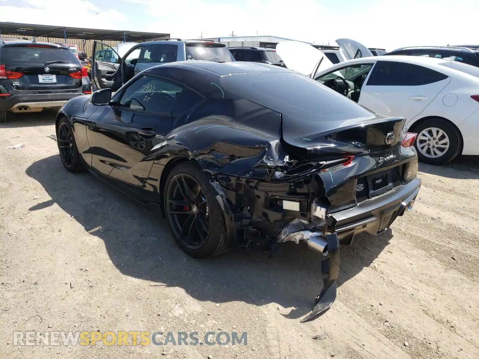 3 Photograph of a damaged car WZ1DB0C09MW036670 TOYOTA SUPRA 2021