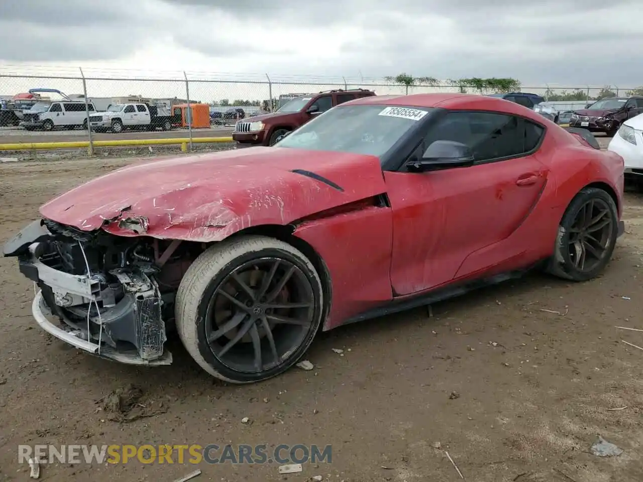 1 Photograph of a damaged car WZ1DB0C0XMW040095 TOYOTA SUPRA 2021