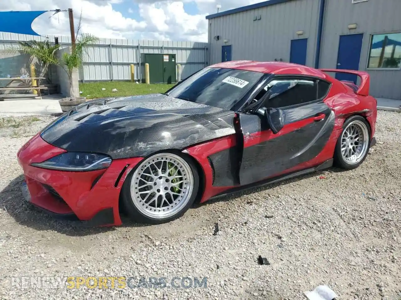 1 Photograph of a damaged car WZ1DB0C0XMW042395 TOYOTA SUPRA 2021