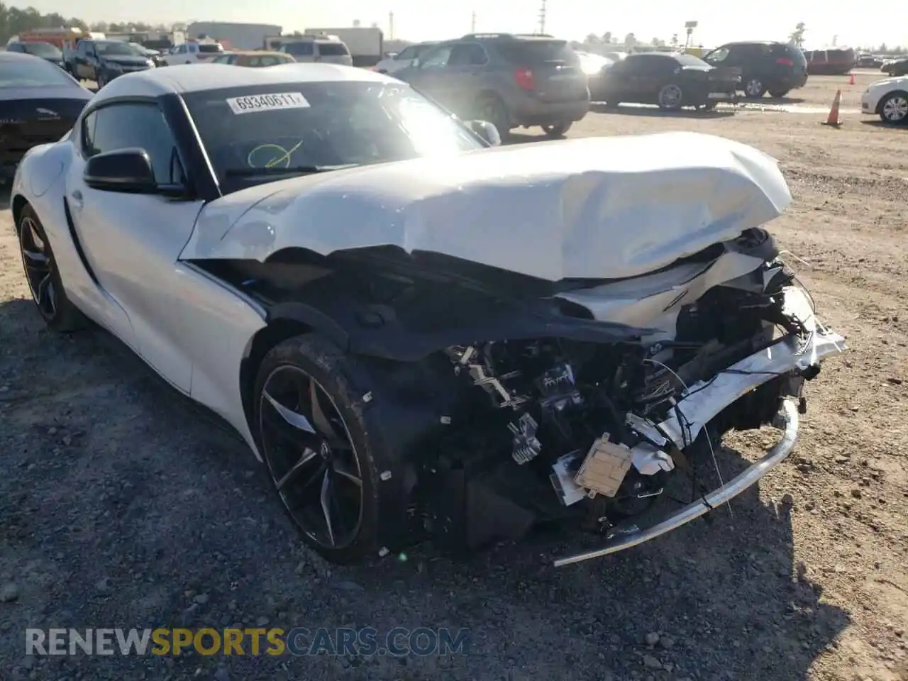 1 Photograph of a damaged car WZ1DB0C0XMW042672 TOYOTA SUPRA 2021
