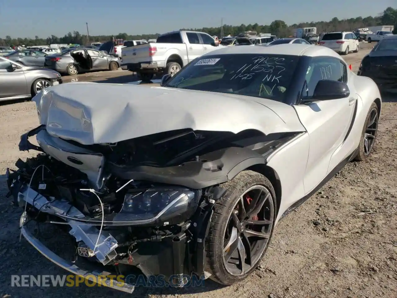 2 Photograph of a damaged car WZ1DB0C0XMW042672 TOYOTA SUPRA 2021
