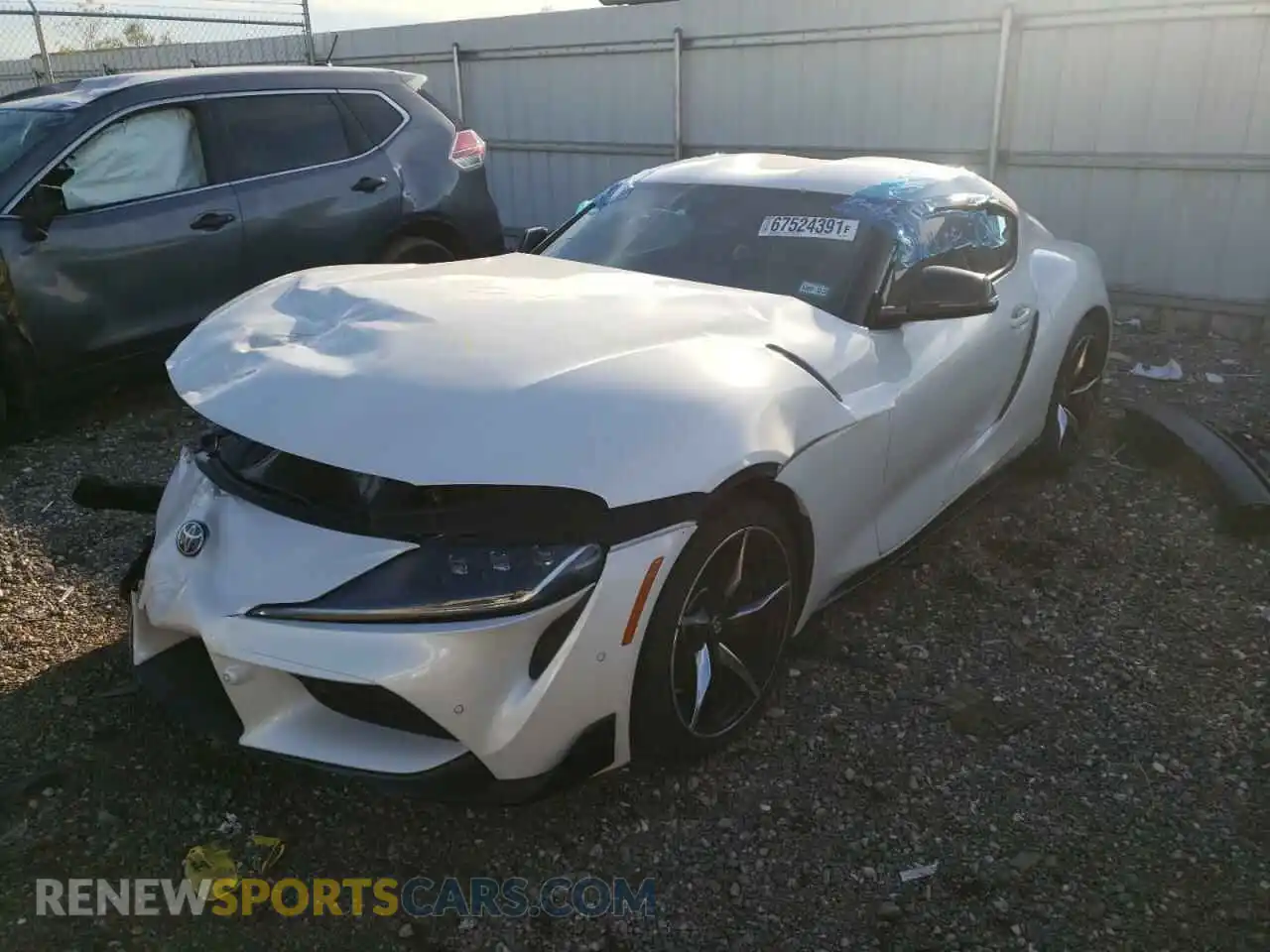 2 Photograph of a damaged car WZ1DB0C0XMW043353 TOYOTA SUPRA 2021