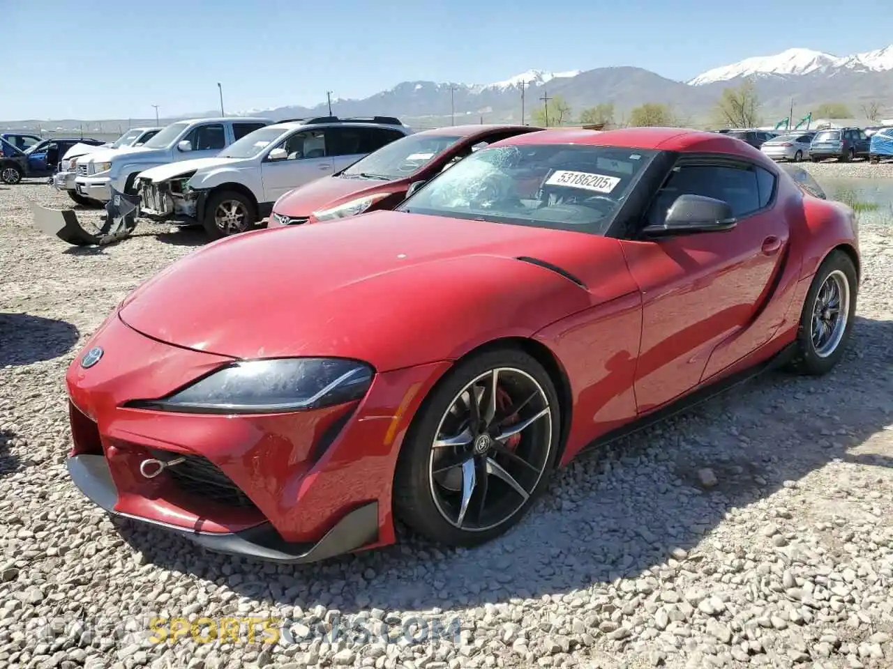 1 Photograph of a damaged car WZ1DB0C0XMW044230 TOYOTA SUPRA 2021