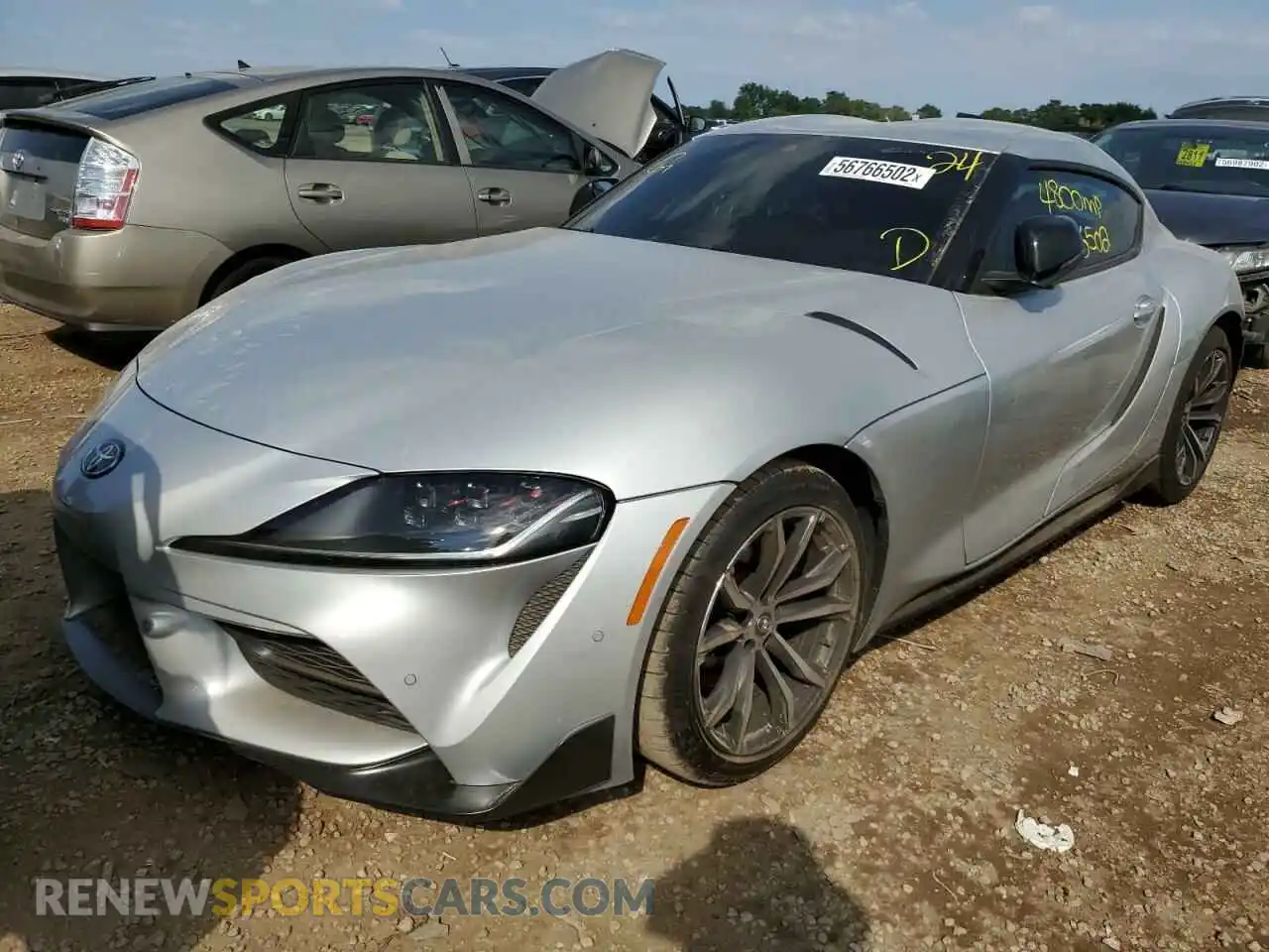 2 Photograph of a damaged car WZ1DB2C09MW041444 TOYOTA SUPRA 2021