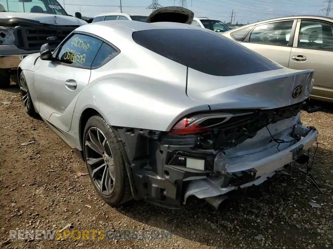 3 Photograph of a damaged car WZ1DB2C09MW041444 TOYOTA SUPRA 2021
