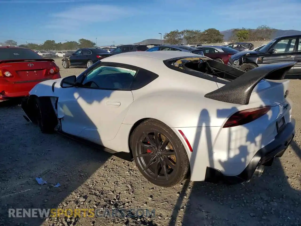 2 Photograph of a damaged car WZ1DB0G09PW057355 TOYOTA SUPRA 2023