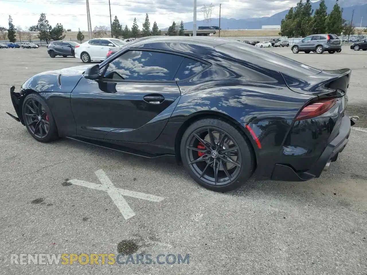 2 Photograph of a damaged car WZ1DB0G01SW070206 TOYOTA SUPRA 2025