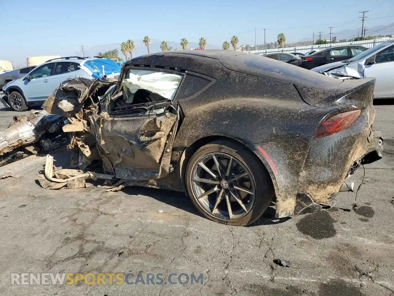 2 Photograph of a damaged car WZ1DB0G03SW070577 TOYOTA SUPRA 2025