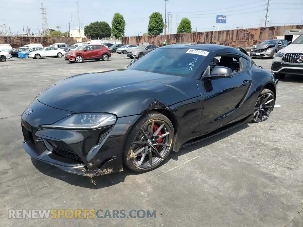 1 Photograph of a damaged car WZ1DB0G03SW070658 TOYOTA SUPRA 2025