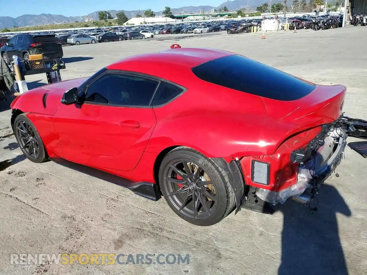 2 Photograph of a damaged car WZ1DB0G06TW072728 TOYOTA SUPRA 2026