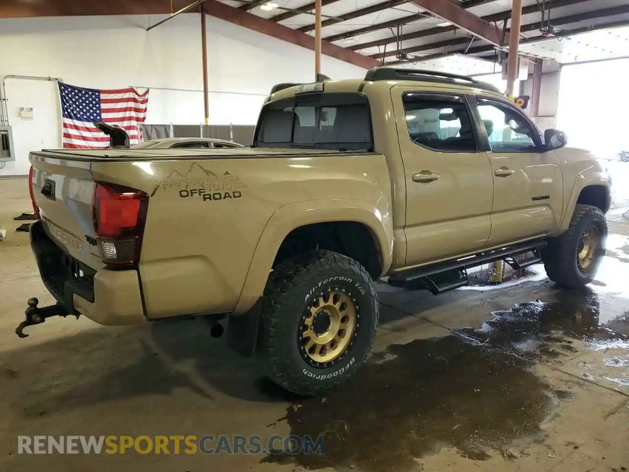 3 Photograph of a damaged car 3TMCZ5AN2KM216782 TOYOTA TACOMA 2019