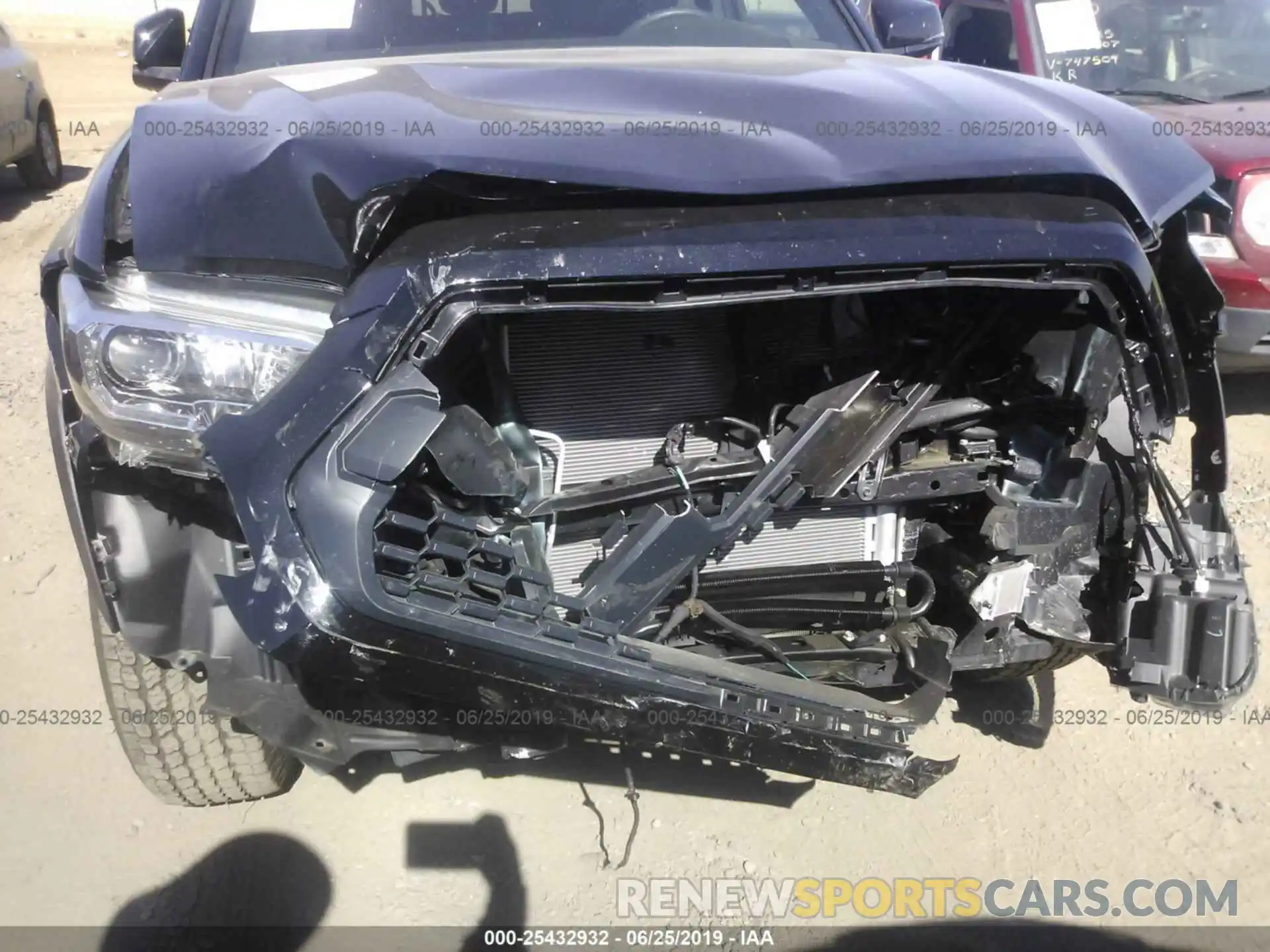 6 Photograph of a damaged car 3TMDZ5BNXKM055701 TOYOTA TACOMA 2019