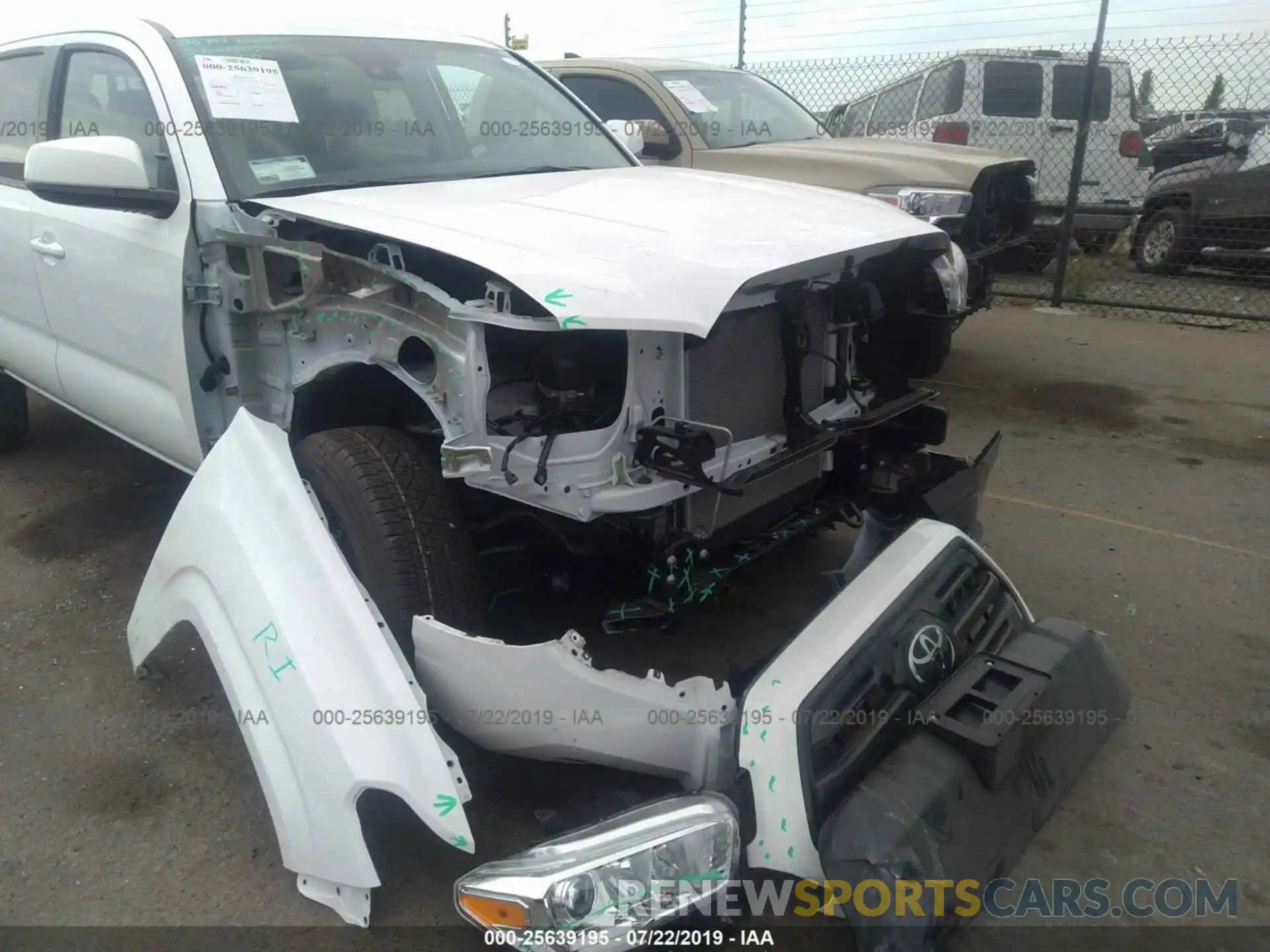 6 Photograph of a damaged car 5TFAX5GN4KX149004 TOYOTA TACOMA 2019