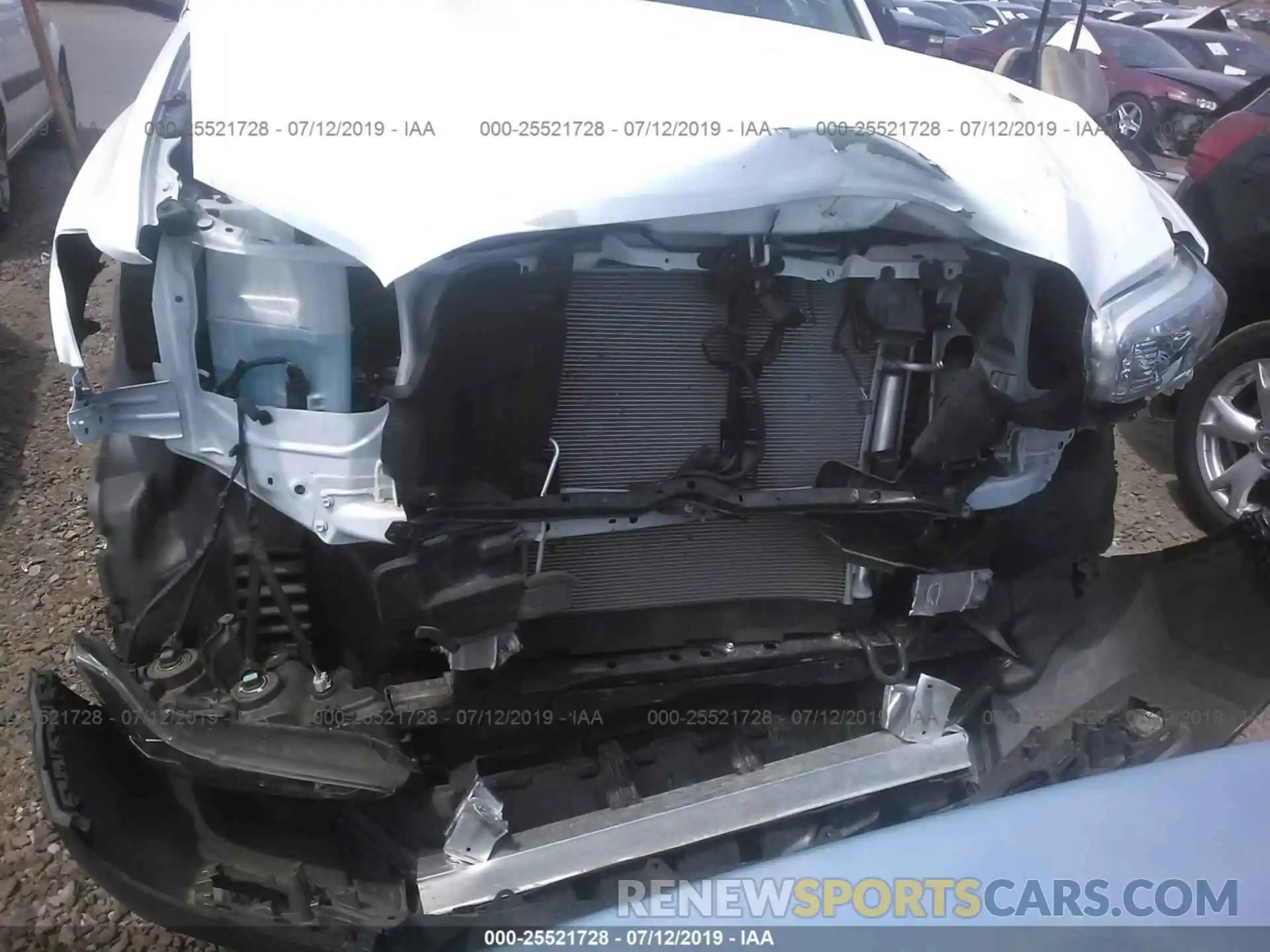 6 Photograph of a damaged car 5TFRX5GN4KX137485 TOYOTA TACOMA 2019
