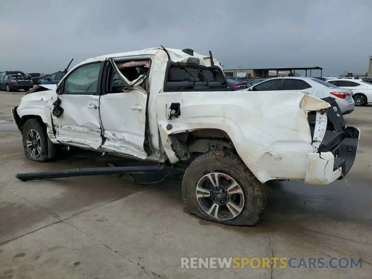 2 Photograph of a damaged car 5TFAX5GN7LX187800 TOYOTA TACOMA 2020