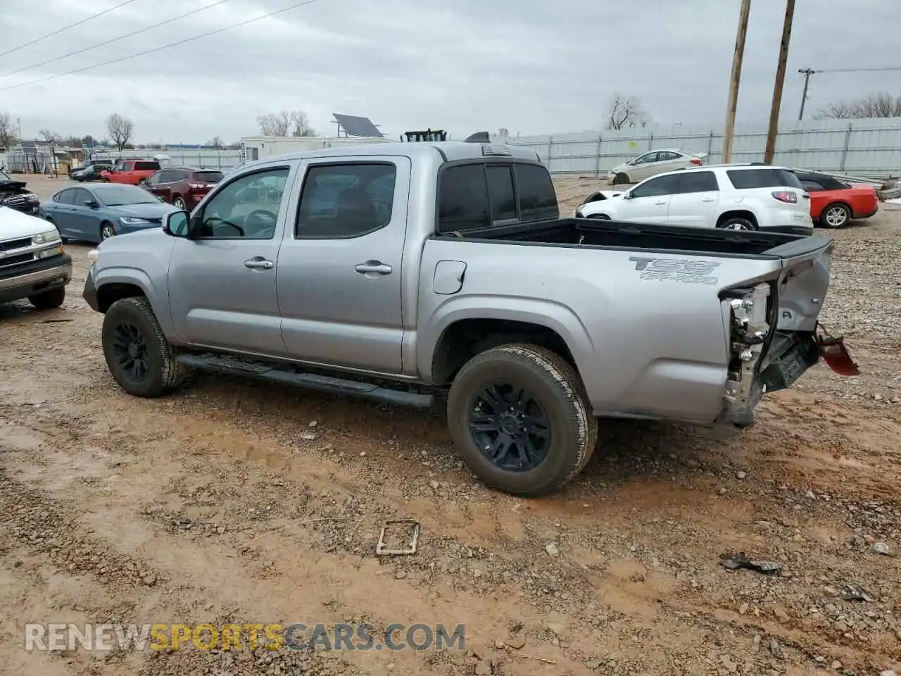 2 Photograph of a damaged car 5TFCZ5AN5LX237766 TOYOTA TACOMA 2020