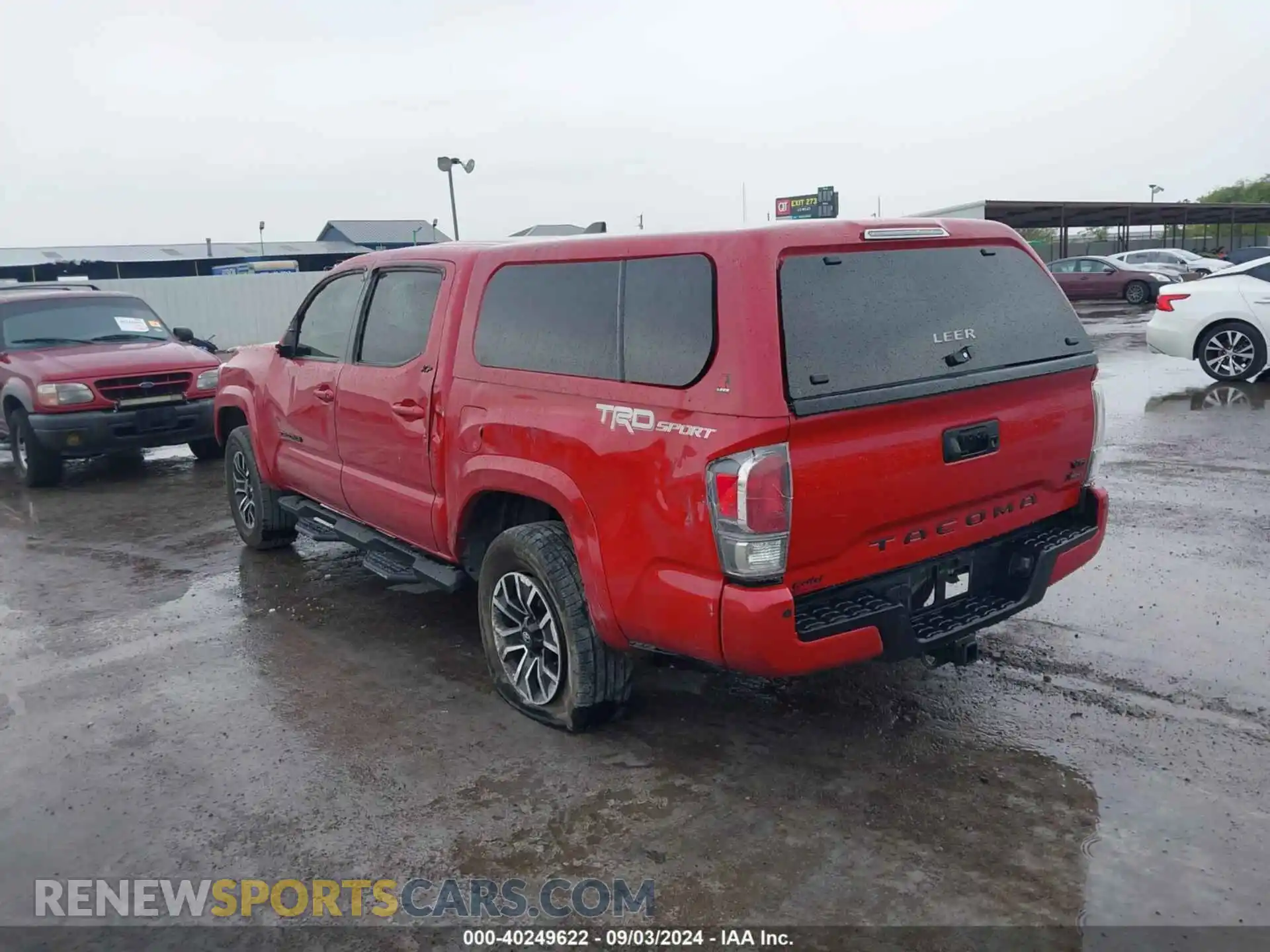 3 Photograph of a damaged car 3TMAZ5CN6MM150910 TOYOTA TACOMA 2021