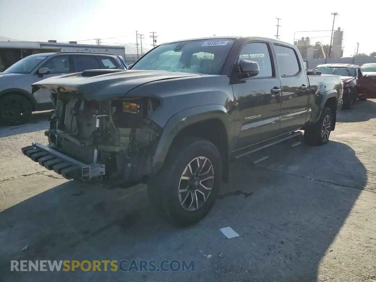 2 Photograph of a damaged car 3TMBZ5DN0MM029311 TOYOTA TACOMA 2021