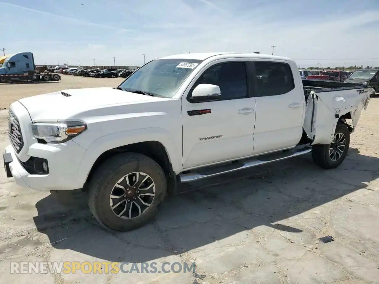 1 Photograph of a damaged car 3TMBZ5DN2MM028029 TOYOTA TACOMA 2021
