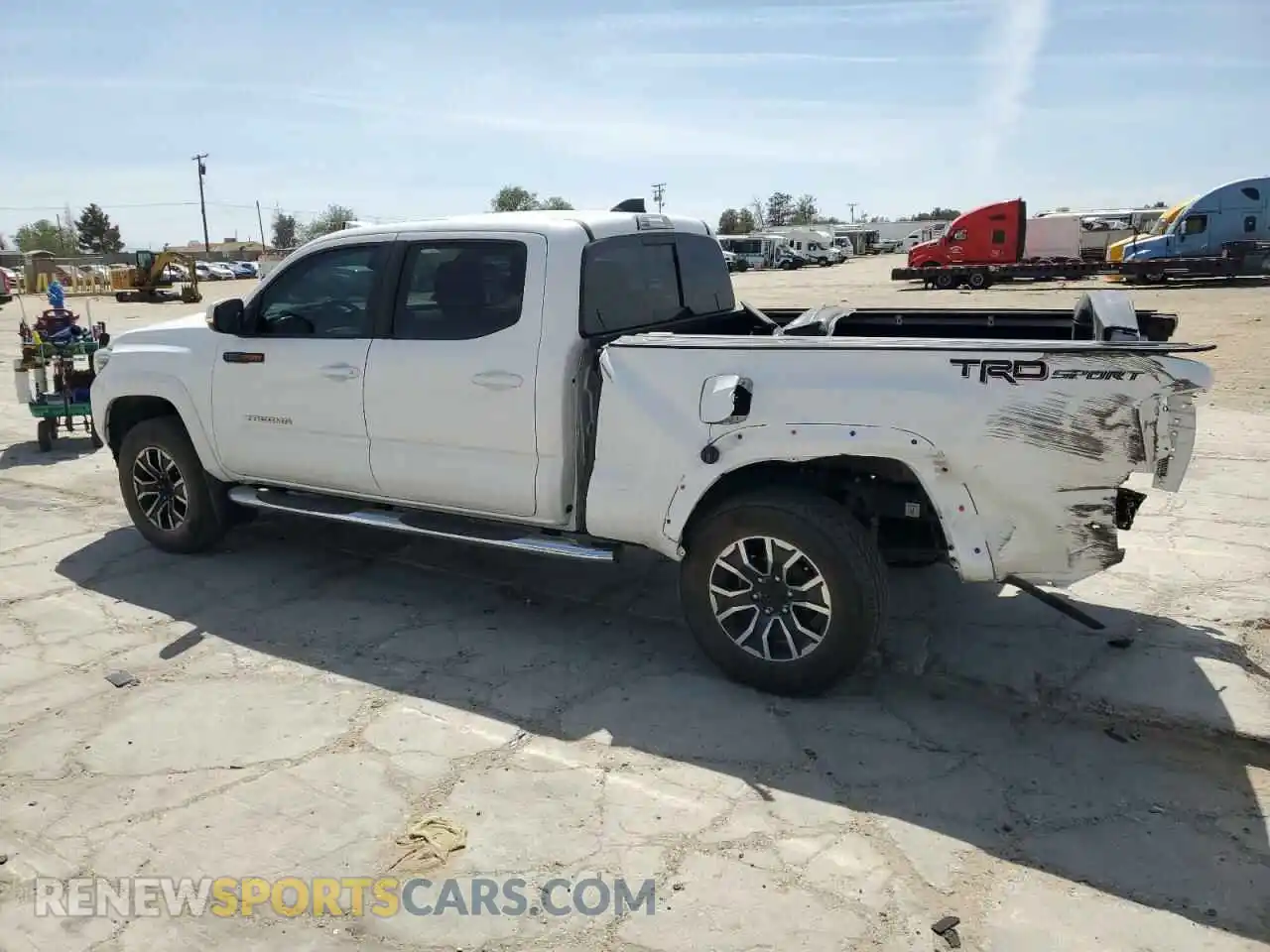 2 Photograph of a damaged car 3TMBZ5DN2MM028029 TOYOTA TACOMA 2021